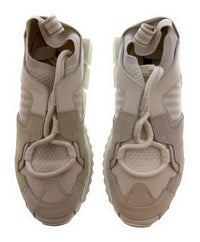 Dolce & Gabbana Men's White Techno-Fabric Sneakers – Chunky Futuristic Sole-EU41