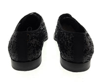 Dolce & Gabbana Sequin Derby Oxford, 39 / Black