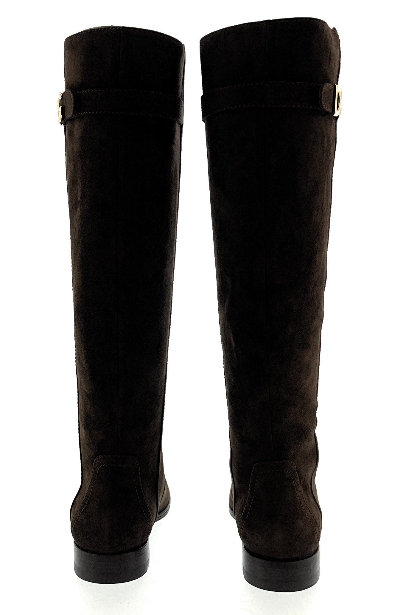 Dolce & Gabbana brown Knee High Suede Signature Boots-36