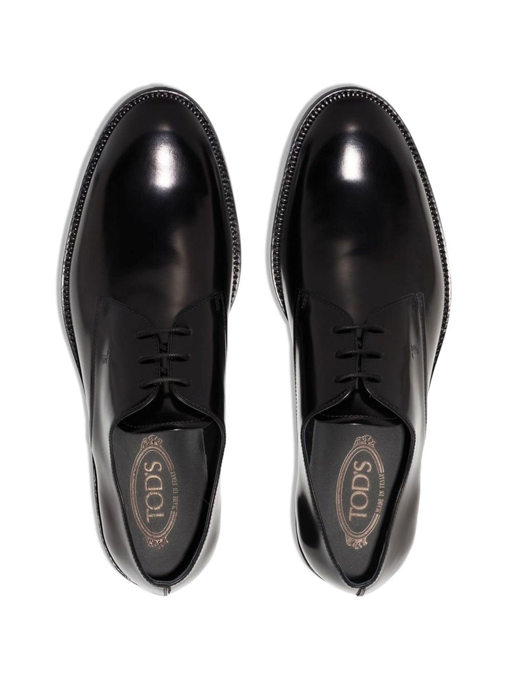 Tod's Men Derby In Pelle Lucida