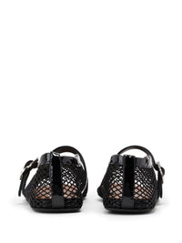 Alaia Women Ballet Flats In Fishnet