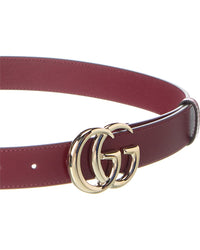 Gucci Gg Marmont Thin Leather Belt