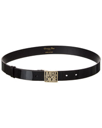 Dior Miss Dior Leather Belt Black