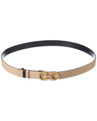 Ferragamo Gancini Reversible & Adjustable Leather Belt