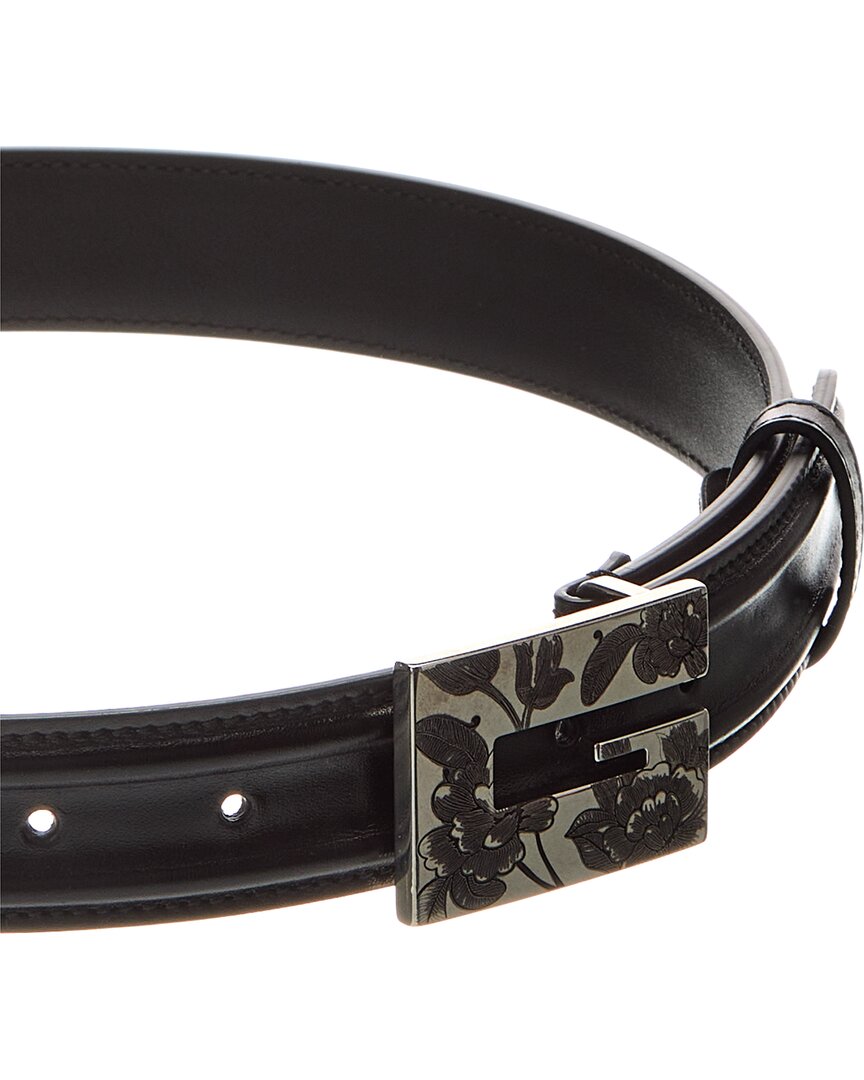 Gucci Memorable Buckle Leather Belt – Bluefly