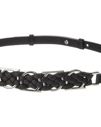 Ferragamo Braided Leather Belt
