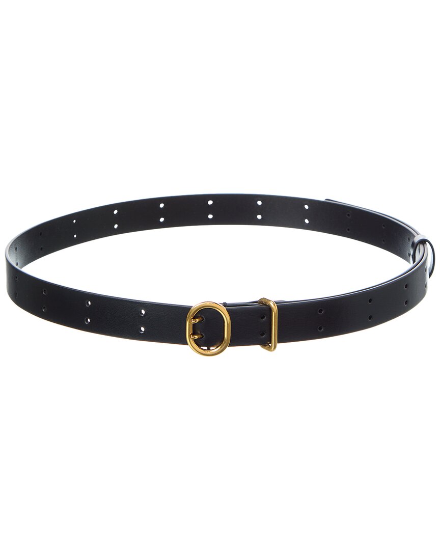 Jil Sander Leather Belt One Size Fits All Black