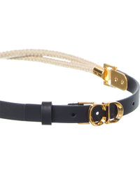 Dior Rope & Leather Belt