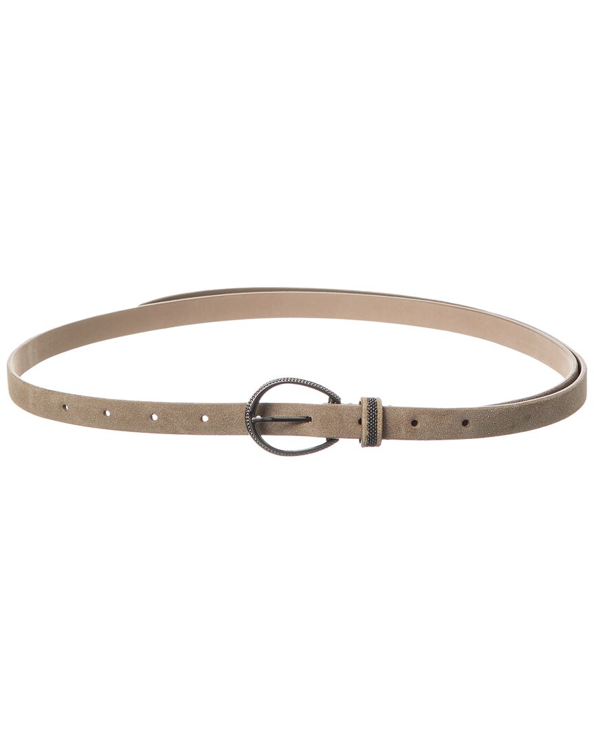 Brunello Cucinelli Brunello Cucinelli Suede Belt
