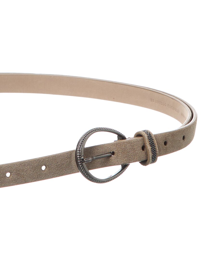 Brunello Cucinelli Brunello Cucinelli Suede Belt