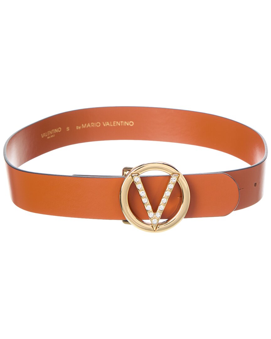 Valentino By Mario Valentino Giusy Preciosa Leather Belt