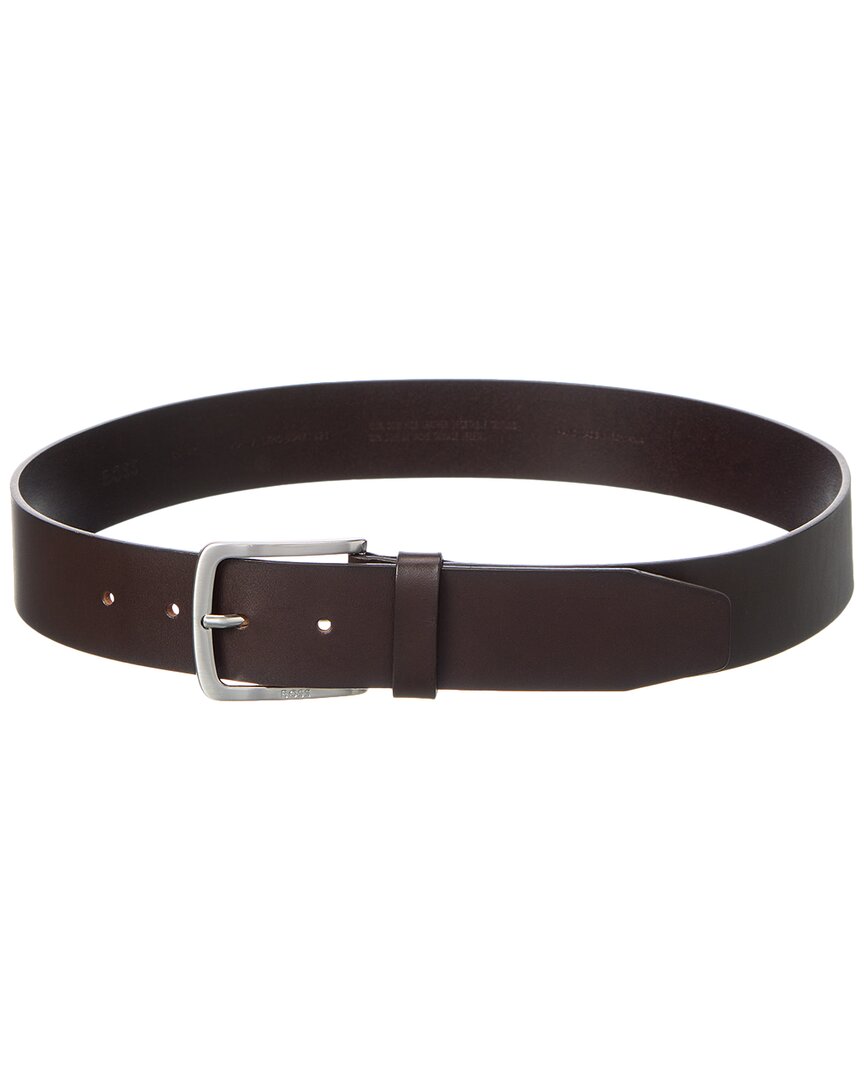 Hugo Boss Jor-V Leather Belt Brown Multi