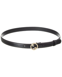 Gucci Gucci Blondie Thin Leather Belt