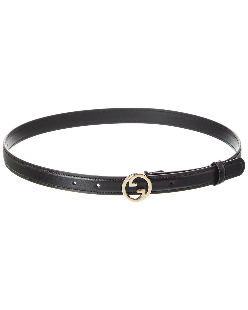 Gucci Gucci Blondie Thin Leather Belt