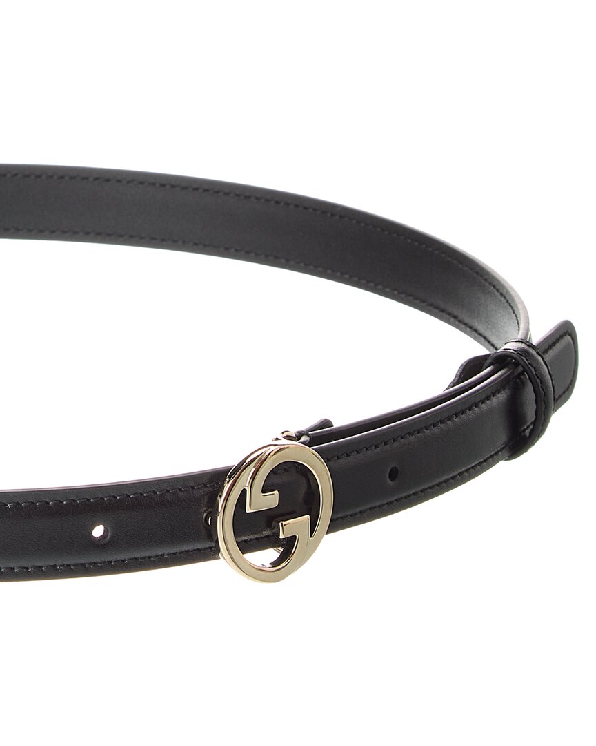 Gucci Gucci Blondie Thin Leather Belt