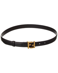 FENDI Fendi Ff Buckle Leather Belt