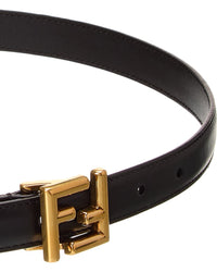 FENDI Fendi Ff Buckle Leather Belt