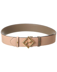 Fendi Ff Diamonds Reversible Leather Belt