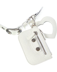 Balenciaga Le Cagole Charms Leather Belt