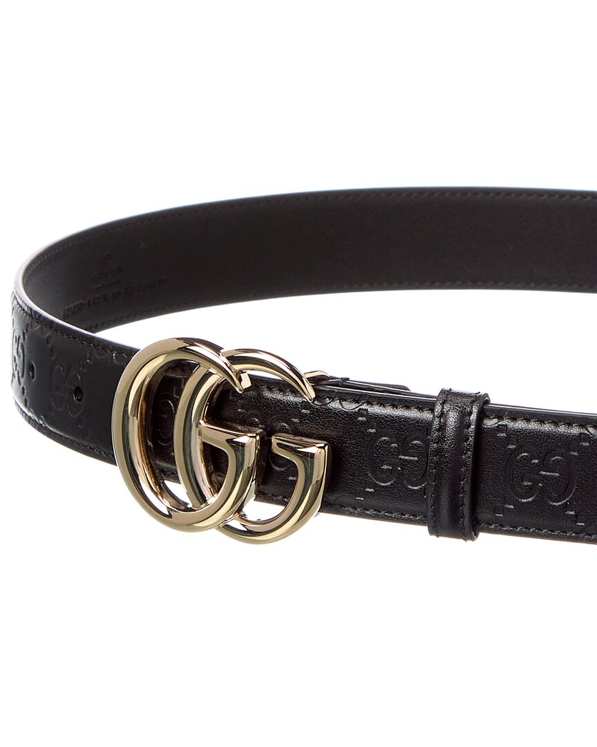 Gucci Gg Marmont Leather Belt