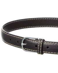 Toteme Stitch Detail Leather Belt