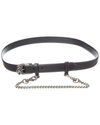 Tod’S Leather Belt Black