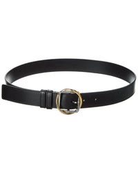 Jacquemus The Salon Leather Belt Black