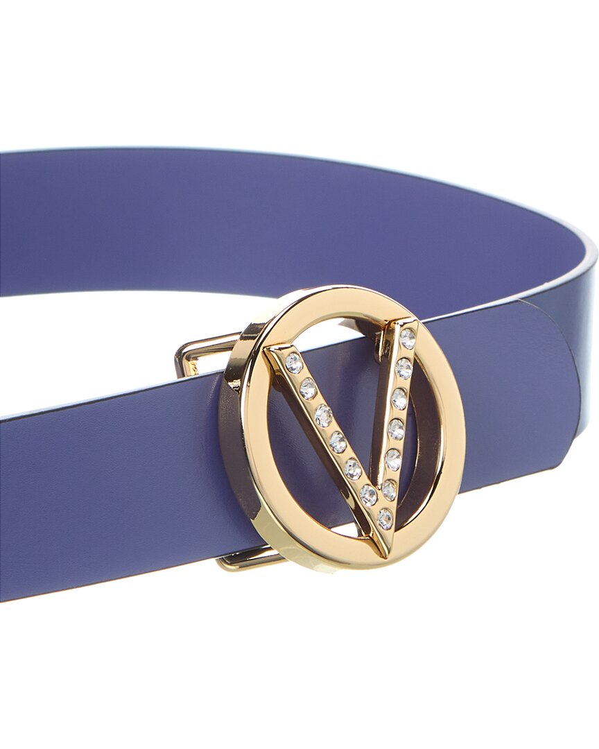 Valentino By Mario Valentino Giusy Preciosa Leather Belt
