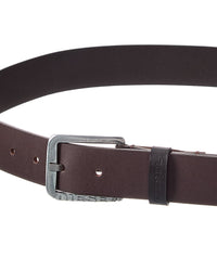 Diesel Logo B-Basic Leather Belt