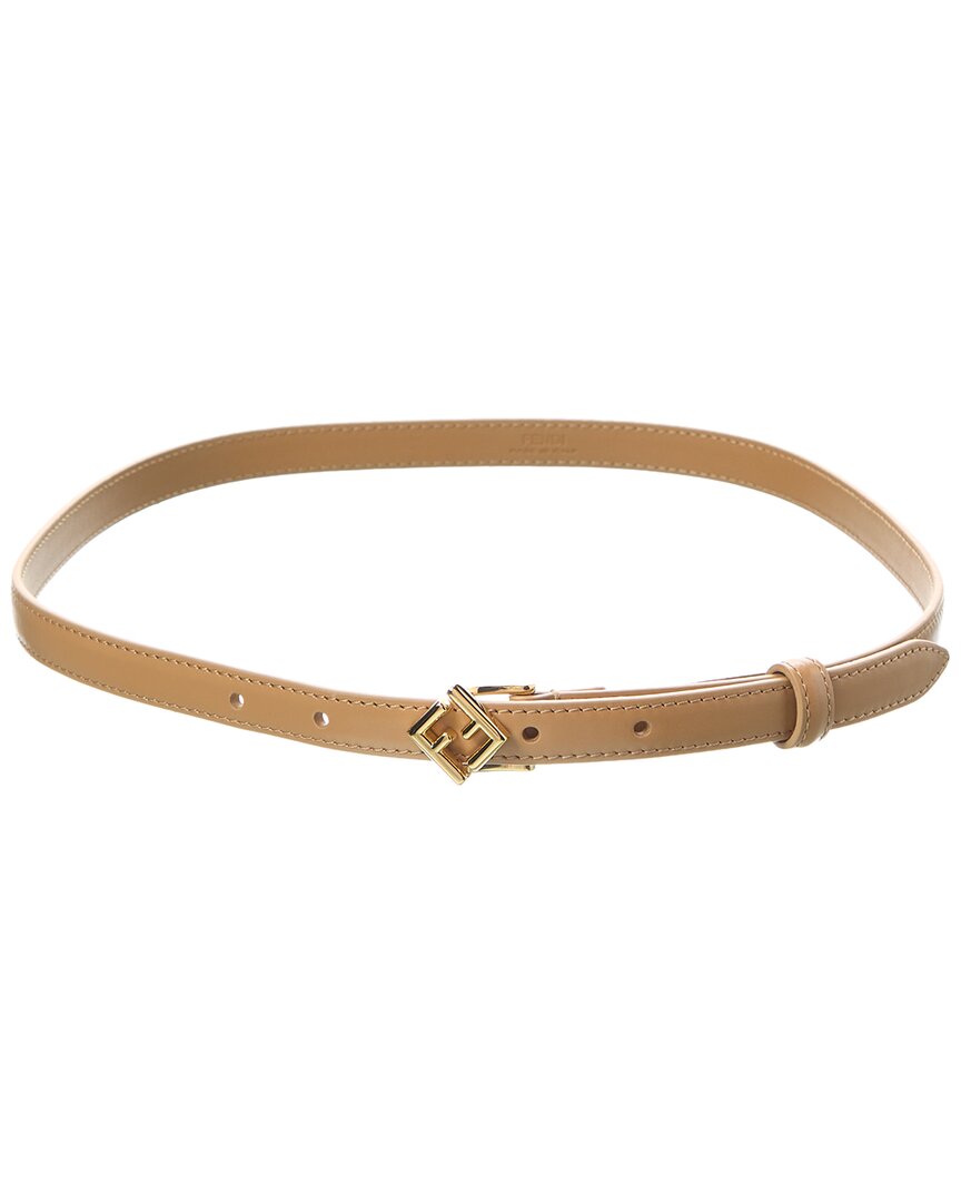 FENDI Dnu Inv Dnu Inv Fendi Ff Diamonds Leather Belt
