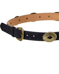 Persaman New York Charlotte Suede Belt