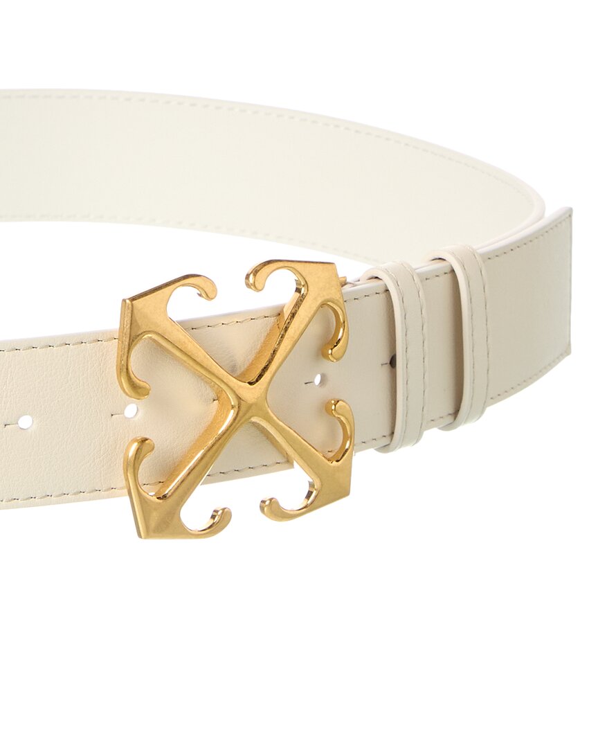 Off-White™ Arrow Leather Belt