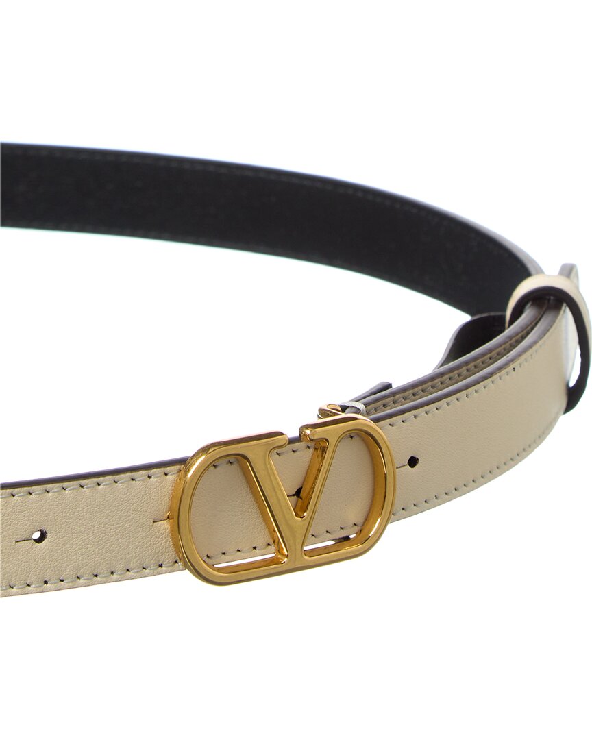 Valentino Vlogo Signature Leather Belt