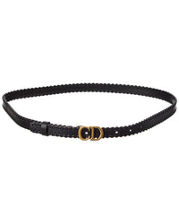 Dior Saddle Leather Belt