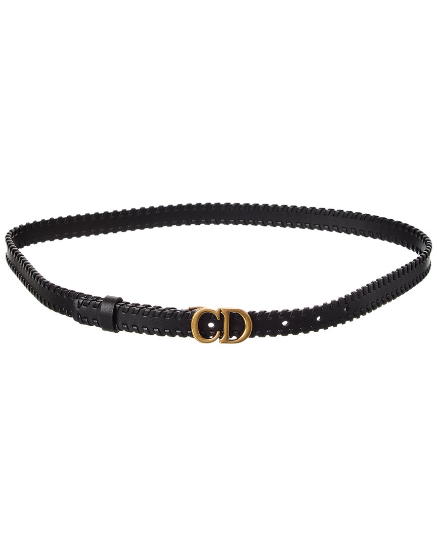 Dior Saddle Leather Belt