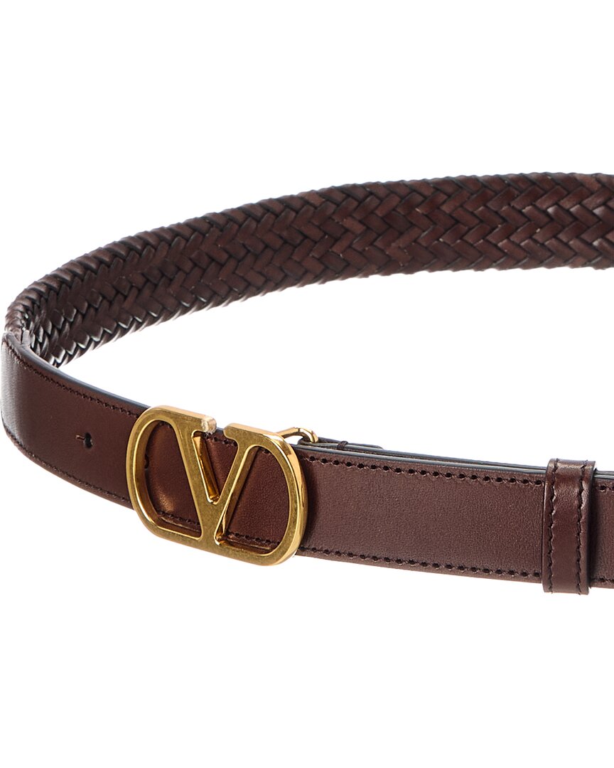Valentino Vlogo Signature Leather Belt