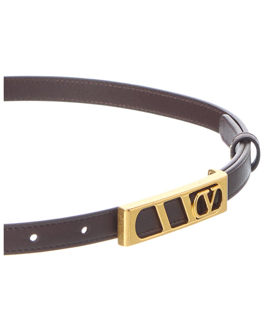 Valentino Vlogo Signature Leather Belt