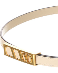 Valentino Vlogo Signature Leather Belt