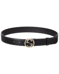Gucci Interlocking G Leather Belt