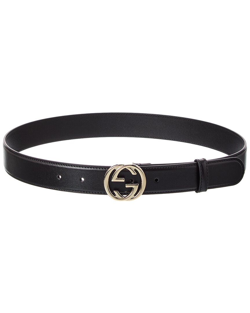 Gucci Interlocking G Leather Belt
