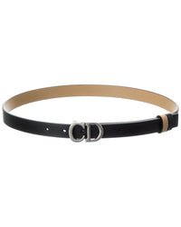 Dior Saddle Reversible Leather Belt