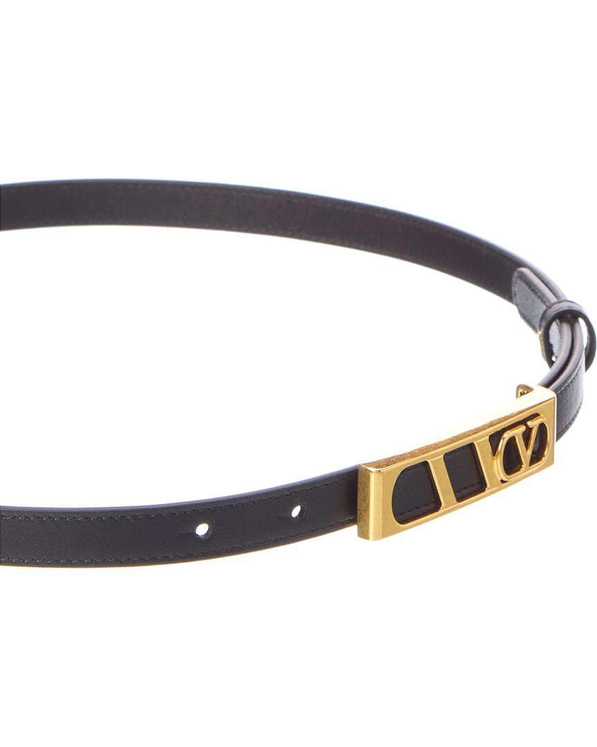Valentino Vlogo Signature Leather Belt
