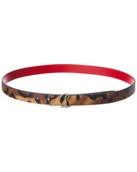 Christian Louboutin Christian Louboutin Loubi54 Reversible Leather Belt