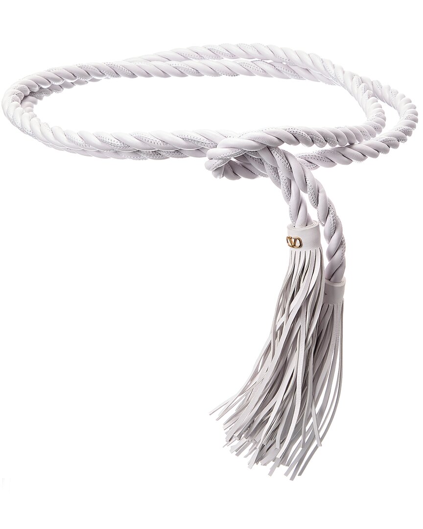 Valentino Vlogo Signature Leather Belt