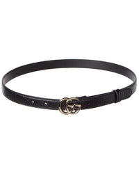 Gucci Gucci Gg Marmont Leather Belt