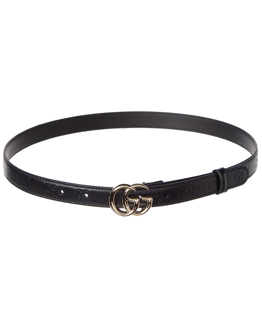 Gucci Gucci Gg Marmont Leather Belt