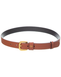Valentino Vlogo Signature Mini Leather Belt