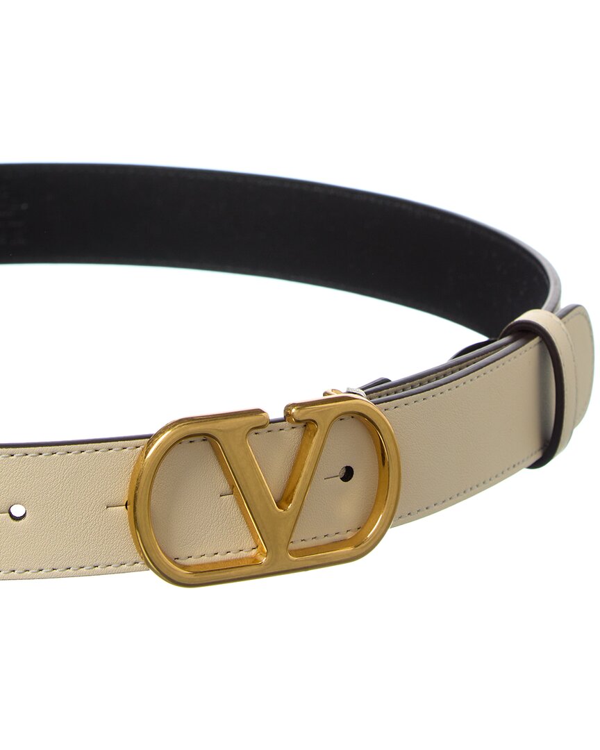 Valentino Vlogo Signature Leather Belt