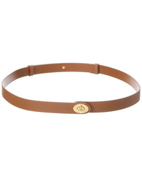 Burberry Cotswoods Leather Belt