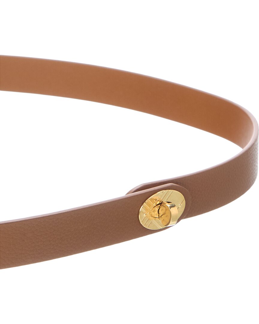 Burberry Cotswoods Leather Belt